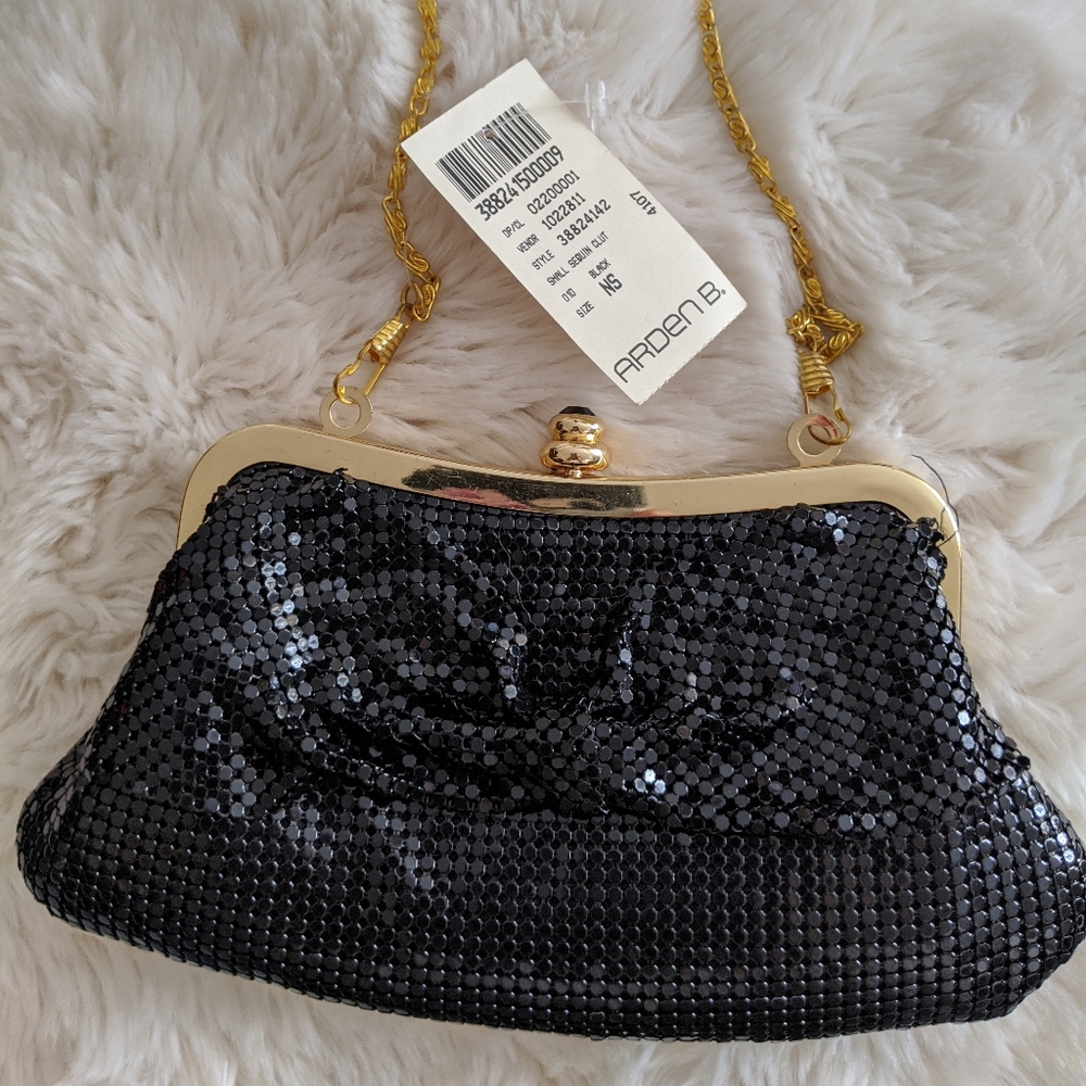 Arden B clutch bag